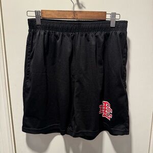 Eric Emanuel Black Mesh Athletic Shorts